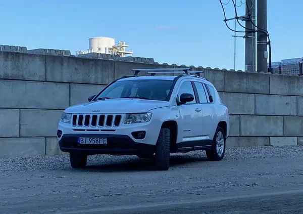 samochody osobowe Jeep Compass cena 33900 przebieg: 178000, rok produkcji 2011 z Białystok